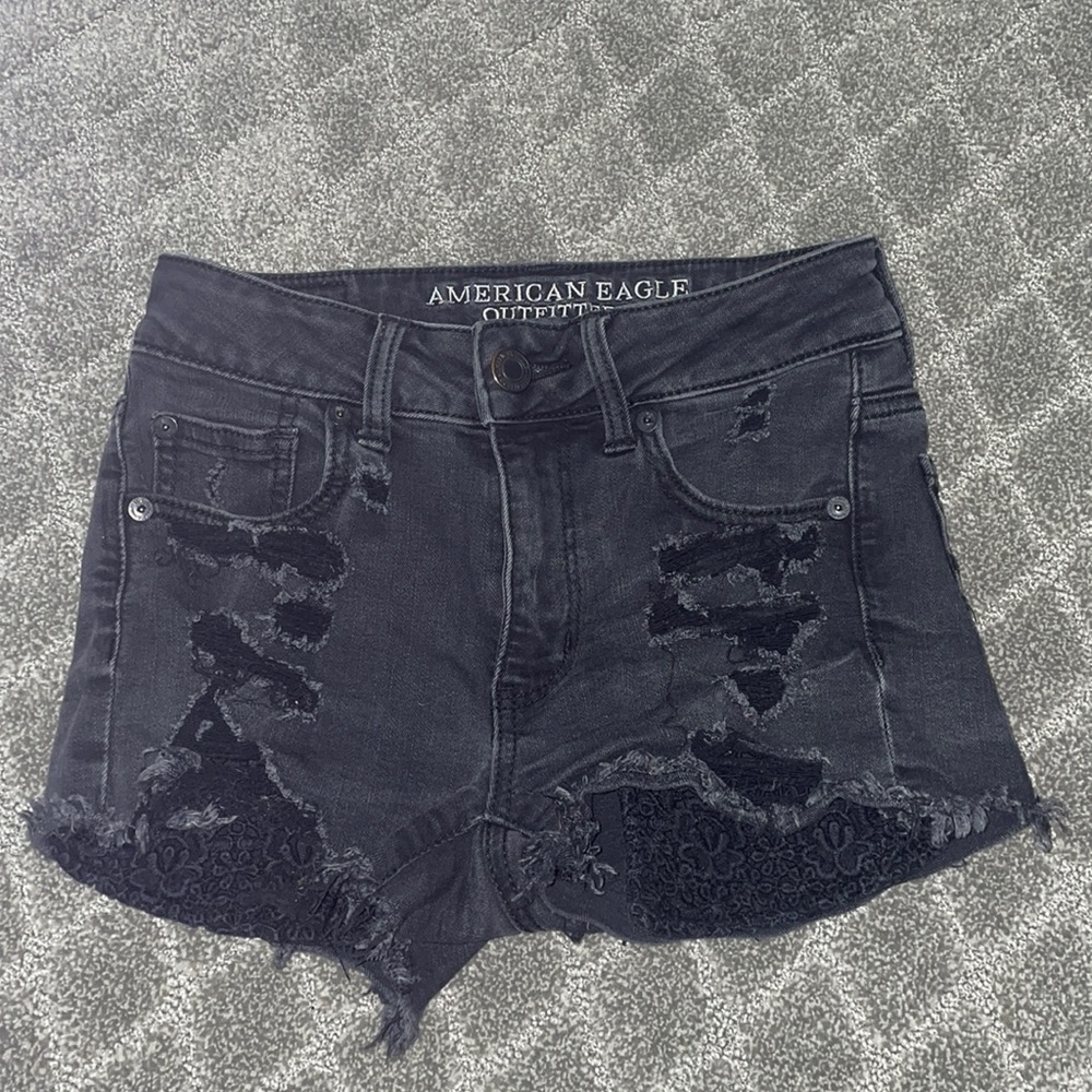 American Eagle Black Short